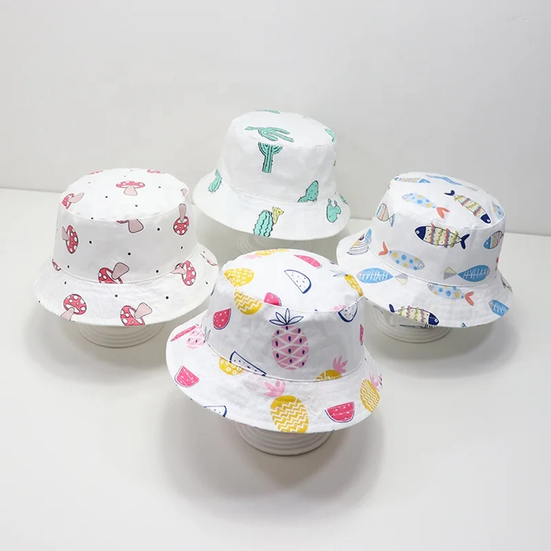 

Baby Sun Boy Hats Toddler Bucket Hat for Baby Girls Infant Beach Hat with Wide Brim Kids Caps