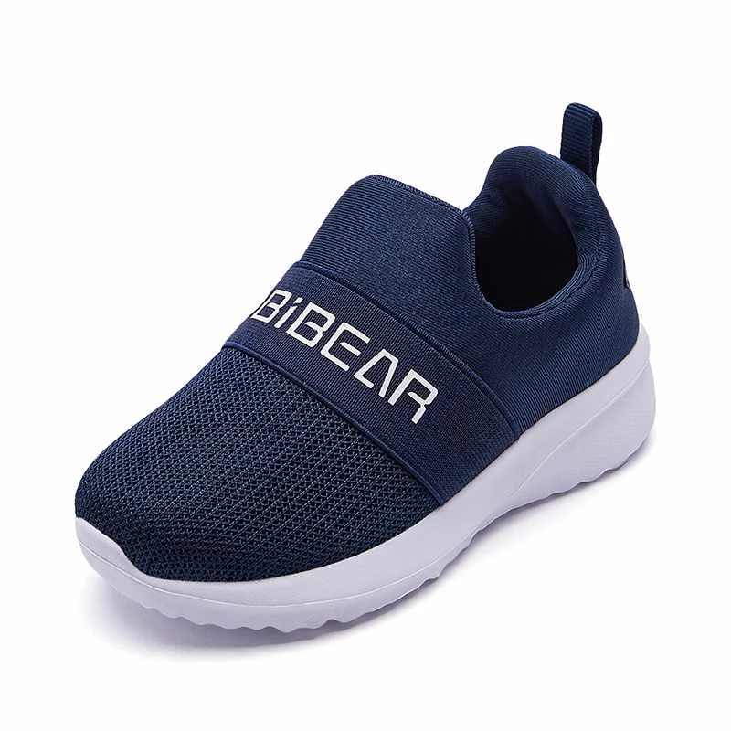 

HOBIBEAR Ready Stock Wholesale Custom Fashion boy Kids Shoes PU Outsole Sneaker Running Sports Shoes
