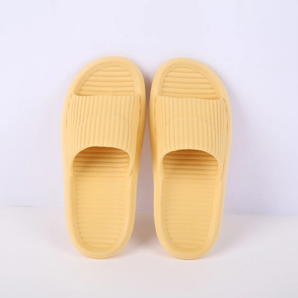 

021 New Comfortable Soft Summer Sandals EVA Bathroom Slipper House Slippers, Pink/green/yellow/blue/grey