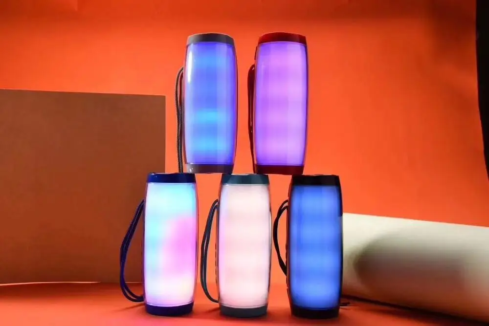 TG157 LED Bluetooth Speaker Waterproof Portable Outdoor Speaker Wireless Mini Support TF Card USB Charge 1200mAh - ANKUX.COM