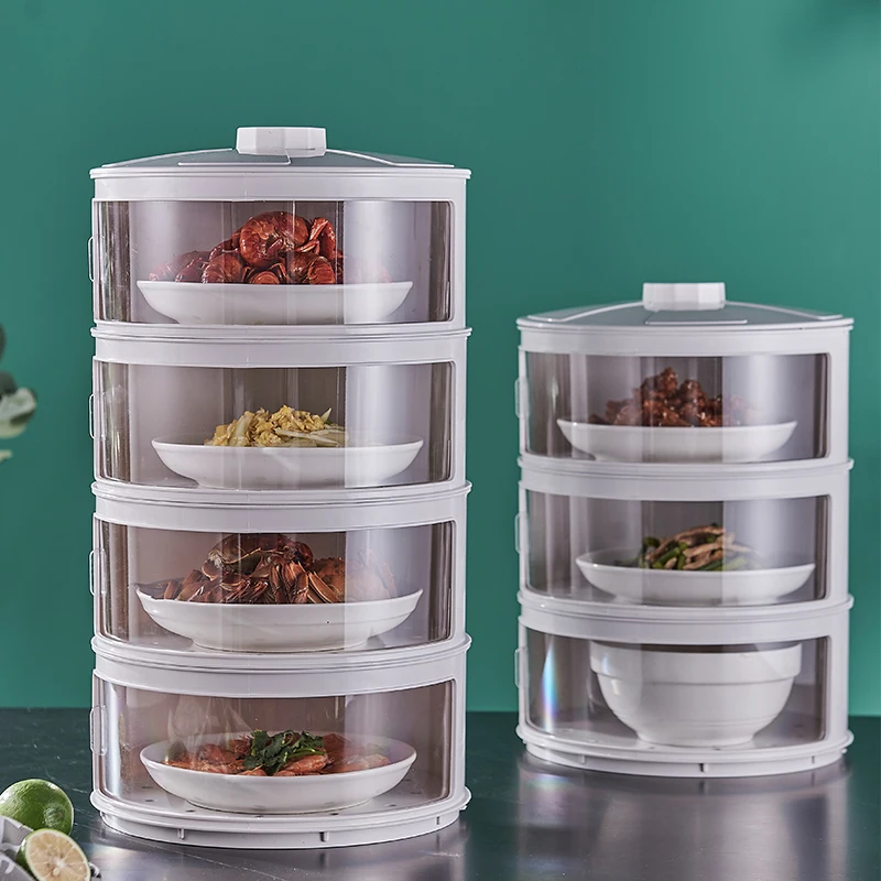 

2020 Amazon Product Self-Matching Insulated Food Cover,Fresh Food Box, White