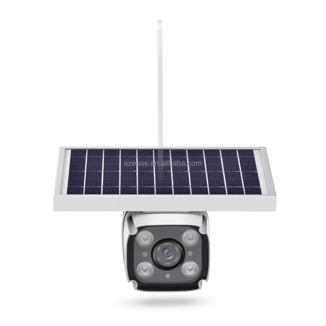 Solar security camera