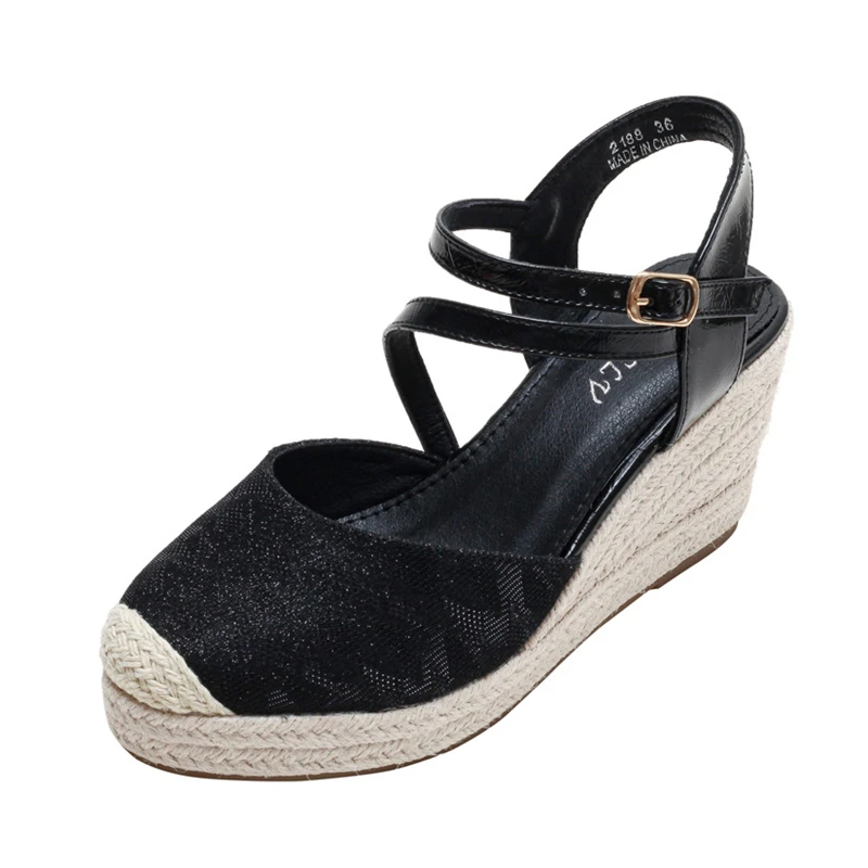 

Fisherman Women Shoes Covered Front 2188 Customization Ladies Sandals Girls Wedge Heels Sandals