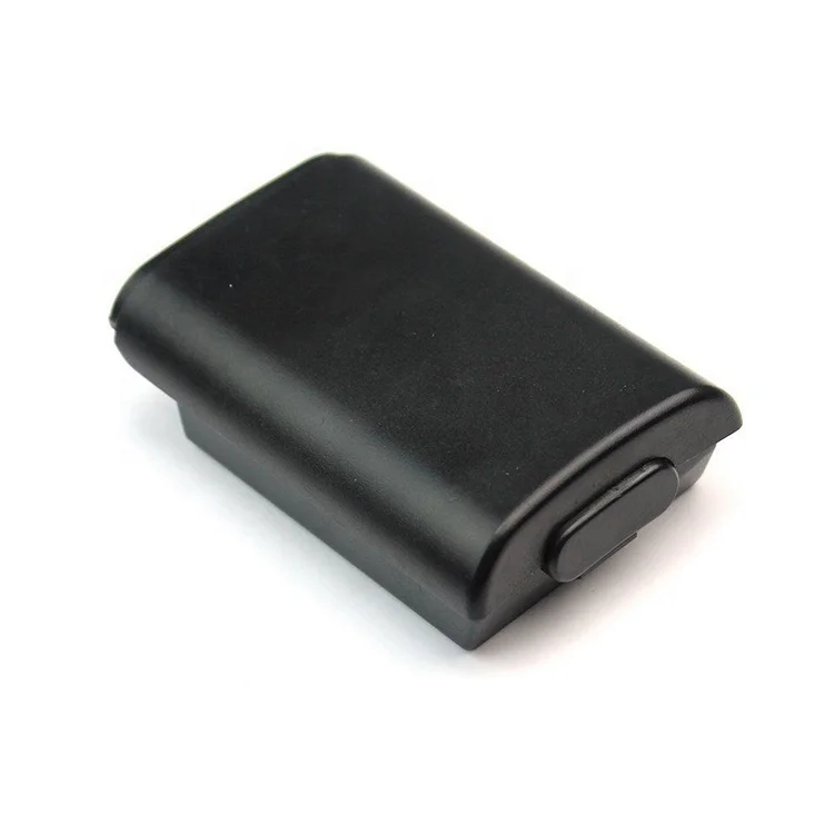 

Wireless Battery Pack Cover Shell Case Box Kit For Xbox 360 Controller, Black/white