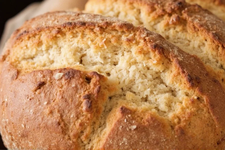 Close-up of sliced Amish cinnamon bread showing multiple cinnamon swirl layers in golden brown bread