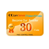

Cccam Cline with 1 year subscription 7 Clines Server Europe UK Italy Spain Germany Account Support Free Trial Free Panel