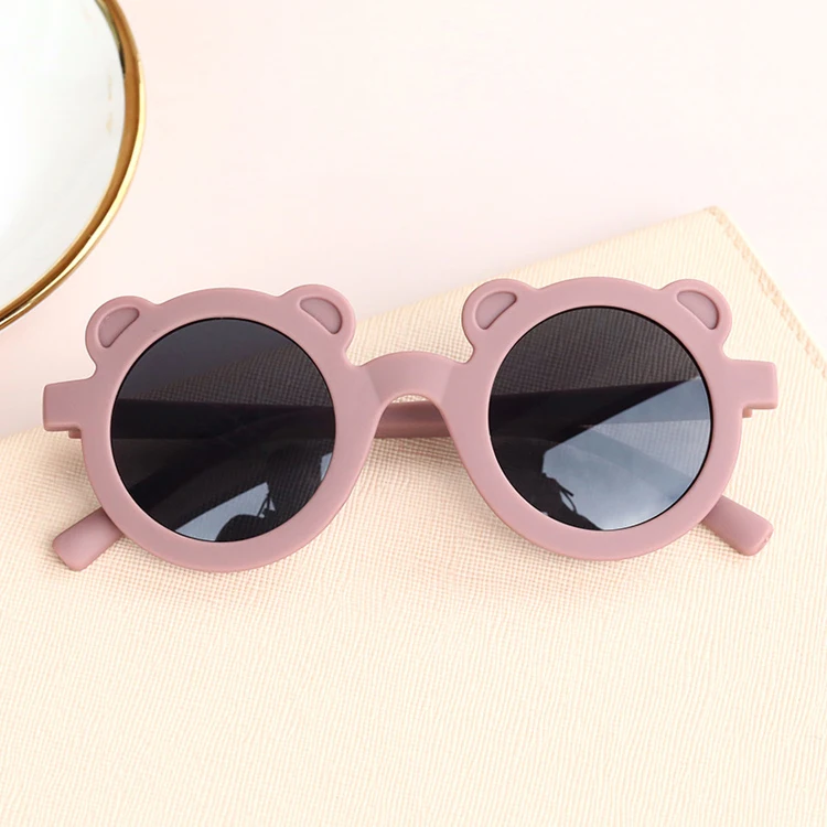 

DOISYER New British Style Metal Retro Round Frame Baby Glasses 2021 Children's Sunglasses Kids