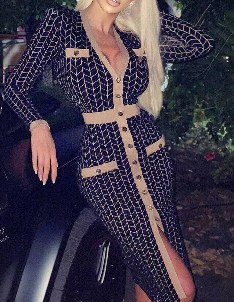 

Women trendy luxury fashion clothes styles elegant dresses SC_ST20275