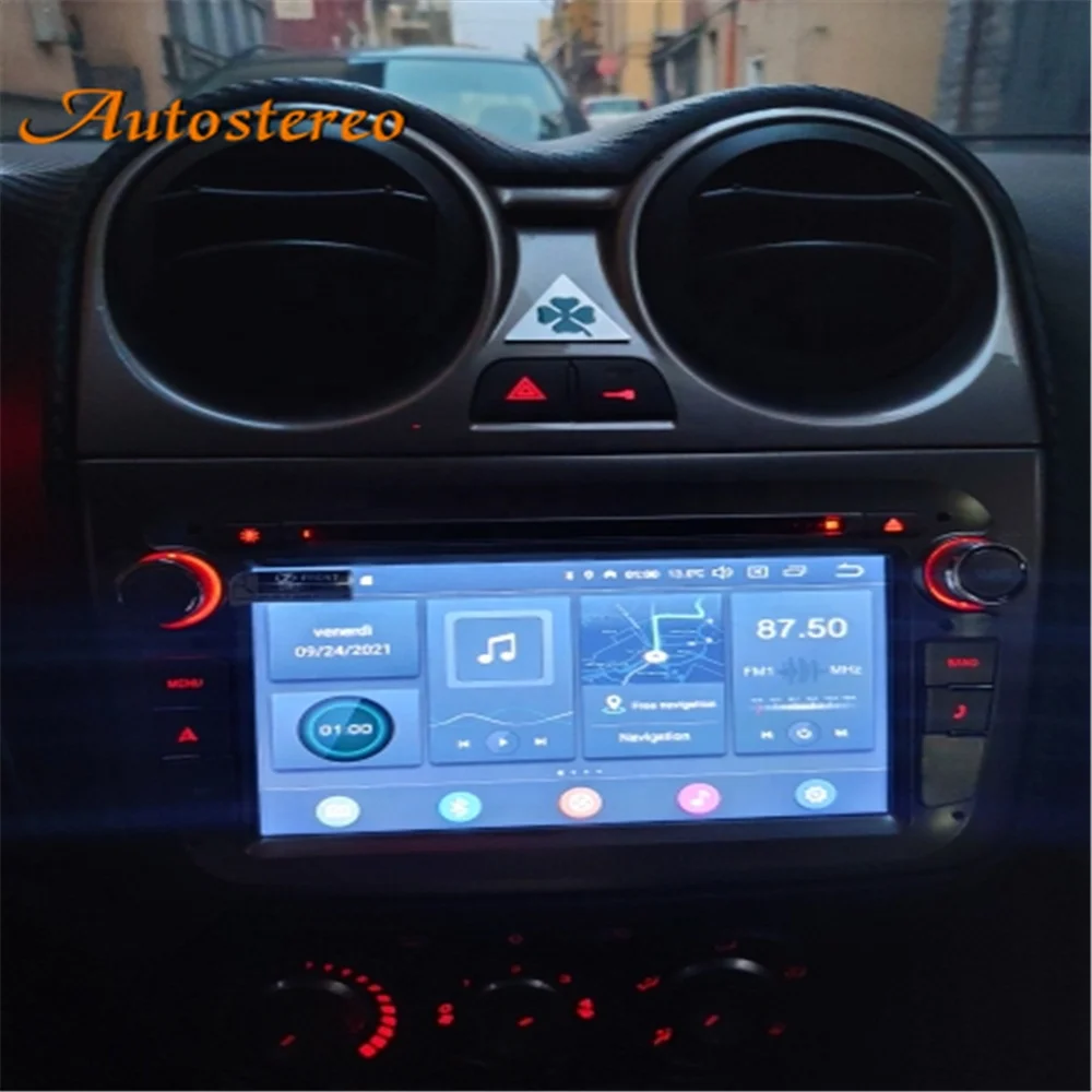 

Android11 For Alfa Romeo Mito 2008-2016 Car DVD Player Multimedia Player Tape Recorder Headunit Auto Radio GPS Navigation Stereo