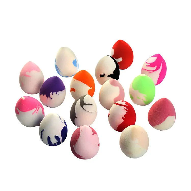 

1-4-83 pink marble face colour beauty makeup blender sponge