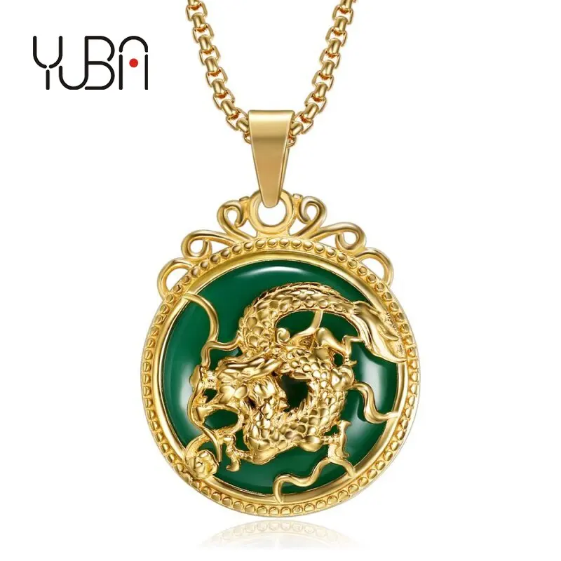 

In stock virgin mary pendant face necklaces 18k gold jewelry women stainless steel religious medallion coin necklacewholesale