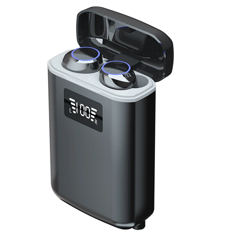 

4000mah Large Capacity Charger Power Box M7 Wireless TWS Earphone Headphone Waterproof Touch Control Led Display Earbuds