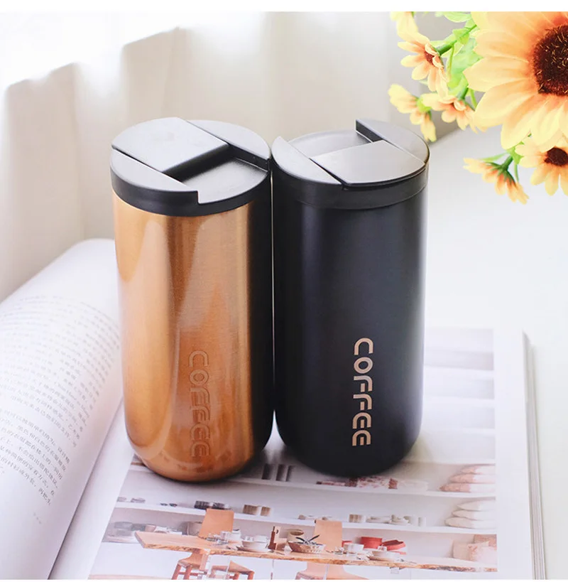 

amazon top seller promotion gifts stainless steel 304 thermos tumbler sport sublimation blanks mug water bottles for coffee, Customized color acceptable