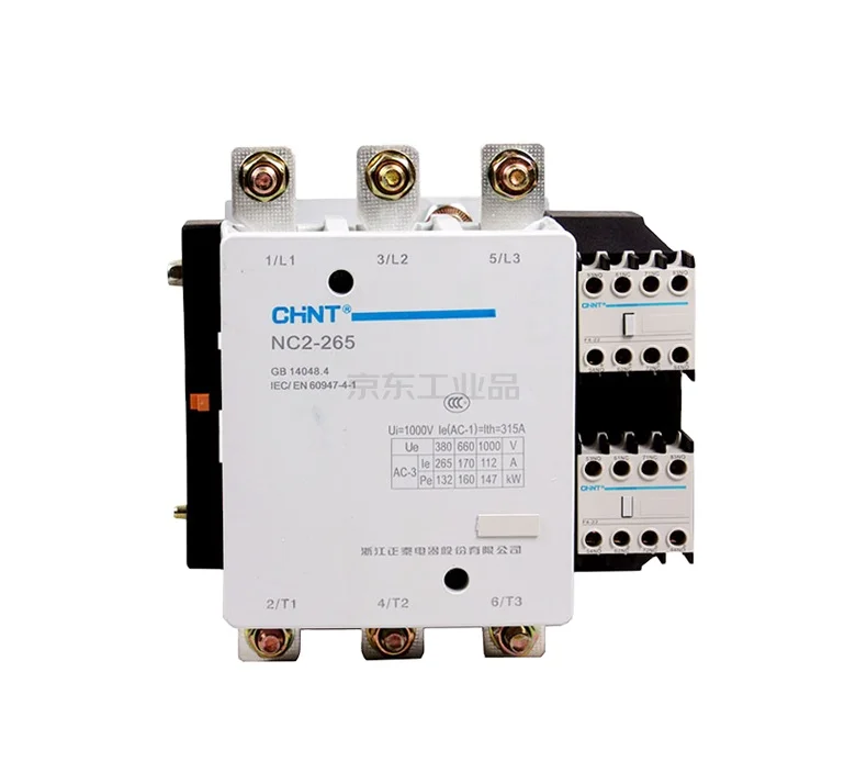 

CHINT Power Contactor NC2 Series 3P AC contactor NC2-265 110V 127V 220V 380V