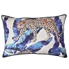 Printed animal throw long leopard homes and gardens lounge pillow case custom cushion printing cover