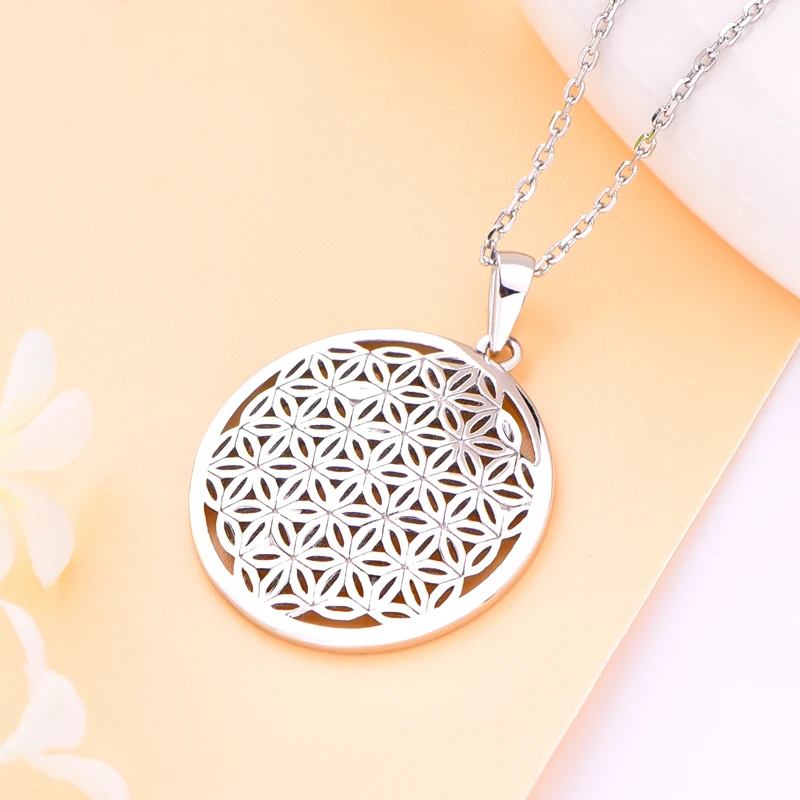 

Factory personalized jewelry prue silver tree of life pendant naszyjnik 925 sterling silver custom gold necklace women chain
