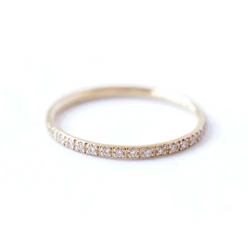 

Best selling new gem-set ring diamond-set white ring ladies jewelry, Available