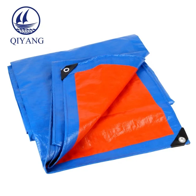 
Waterproof Tarp Heavy Duty PE Coated Plastic Tarpaulin 