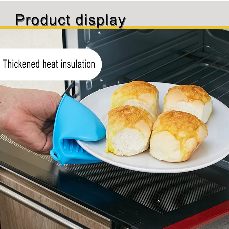 silicone oven mitt
