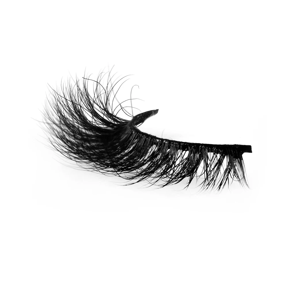 

Set up your own lash brand with 3d mink lashes soft mink hair and band natural look wispy reusable lashes in custom package