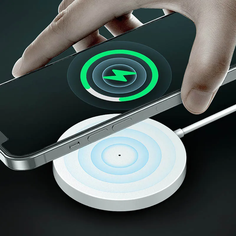 

15W Fast Wireless ChargerMagnetic Wireless Car Charger Mount For iPhone 12 series Latest New QI Wireless Charger