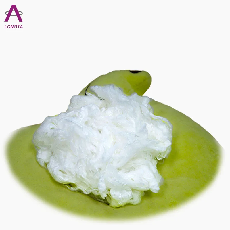 
manufacturer high quality white flame retardant FR viscose fiber rayon staple fiber for non-woven fabric 