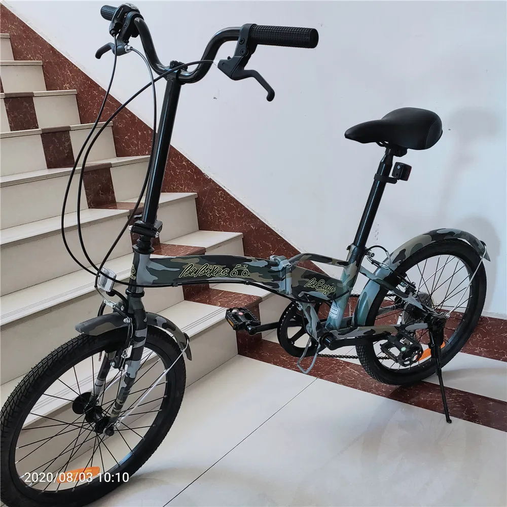 

20 inch Camouflage 6 speed Folding Bicycle, Camoflage