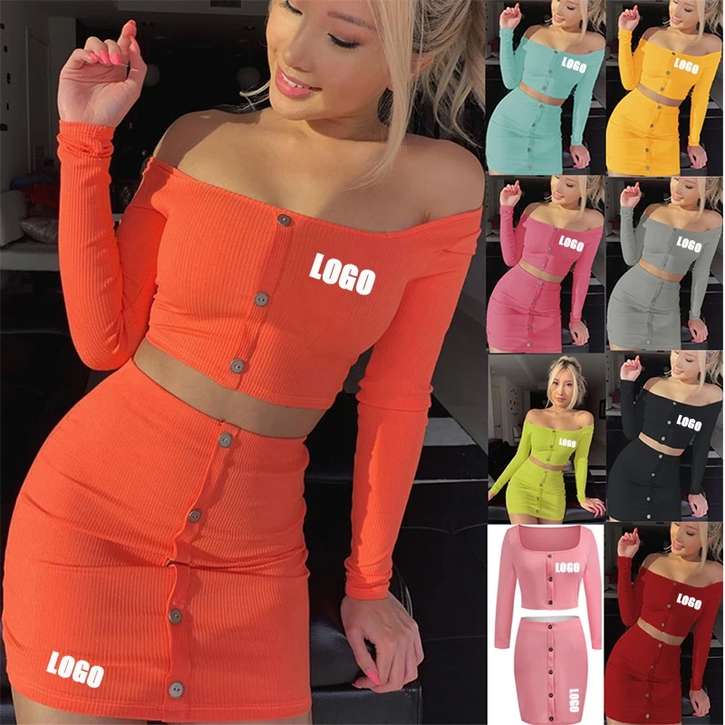 

2022 new arrivals short womens 2 outfit pants outfits for spring women clothing summer 2021 two piece skirt set, 8colors