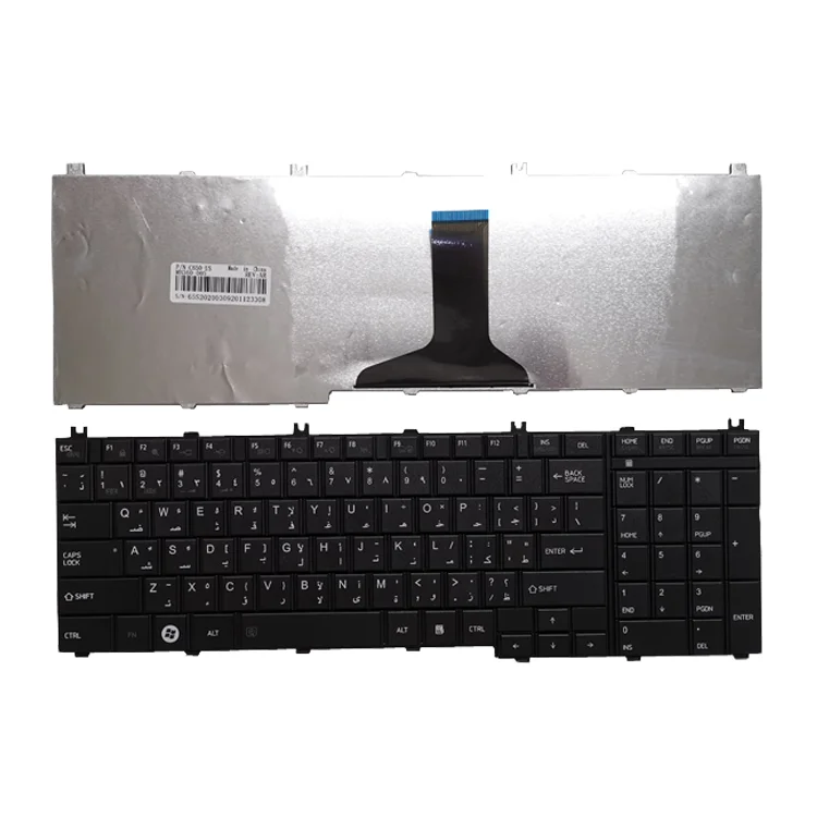 

HHT New laptop Arabic keyboard For Toshiba C650 D L650 D L655 L670 L660 C660 C655 Notebook Keyboard