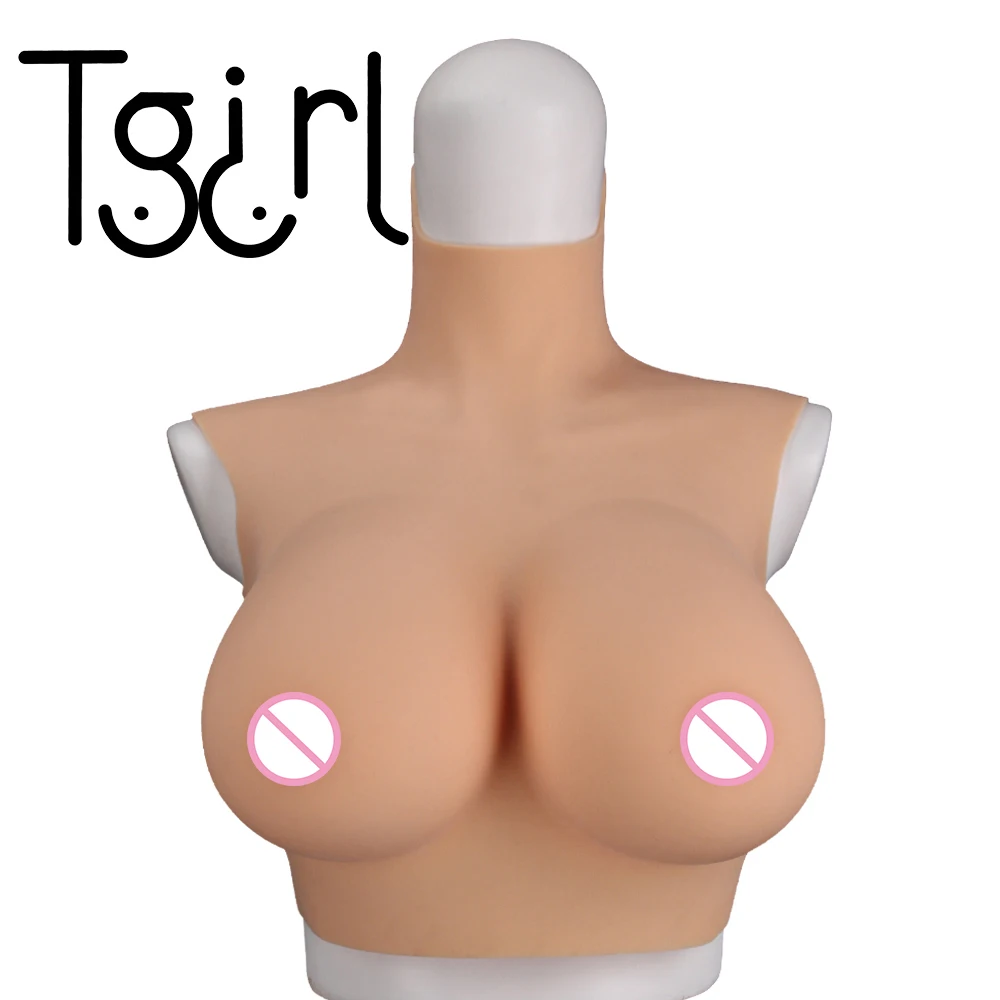 

Tgirl G Cup large silicone breast forms artificial boobs crossdressing transgender cosplay