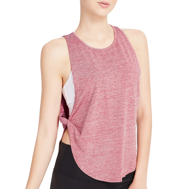 

Womens Summer Sexy Backless Running Sports Gym Quick Dry Tank Tops