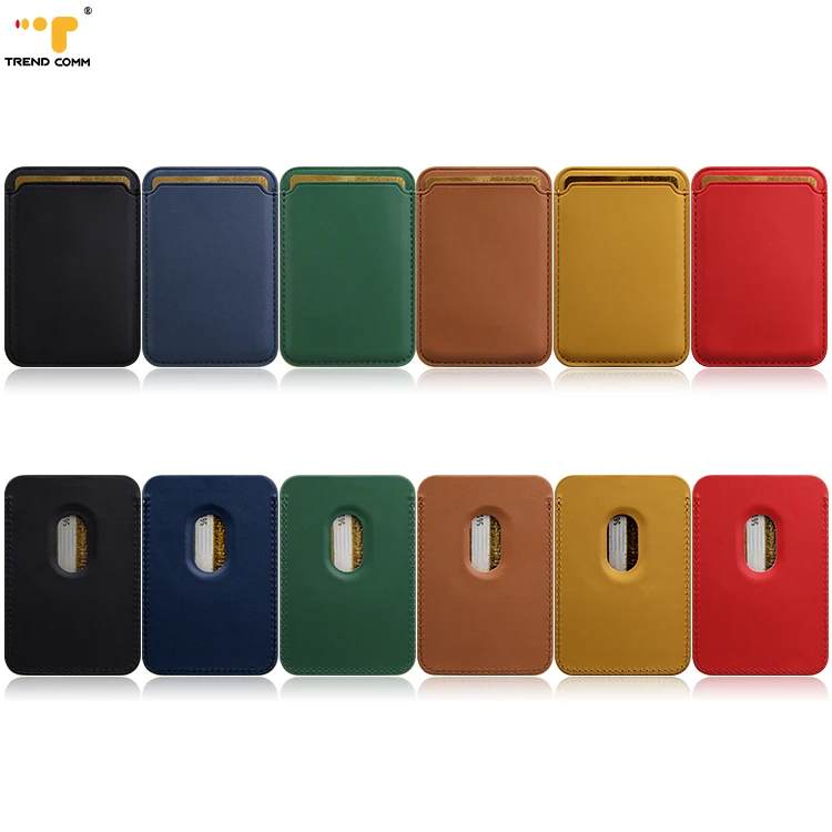 

Luxury Card Holder Leather Magnetic Leather Wallet For iPhone 12, 6 colors