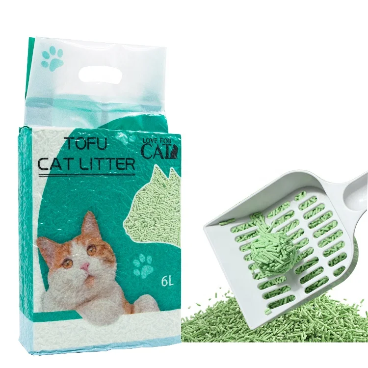 

Best Seller Quick Clumping Tofu Cat Litter High Quality Pet Cleaning Products Tofu Cat Litter