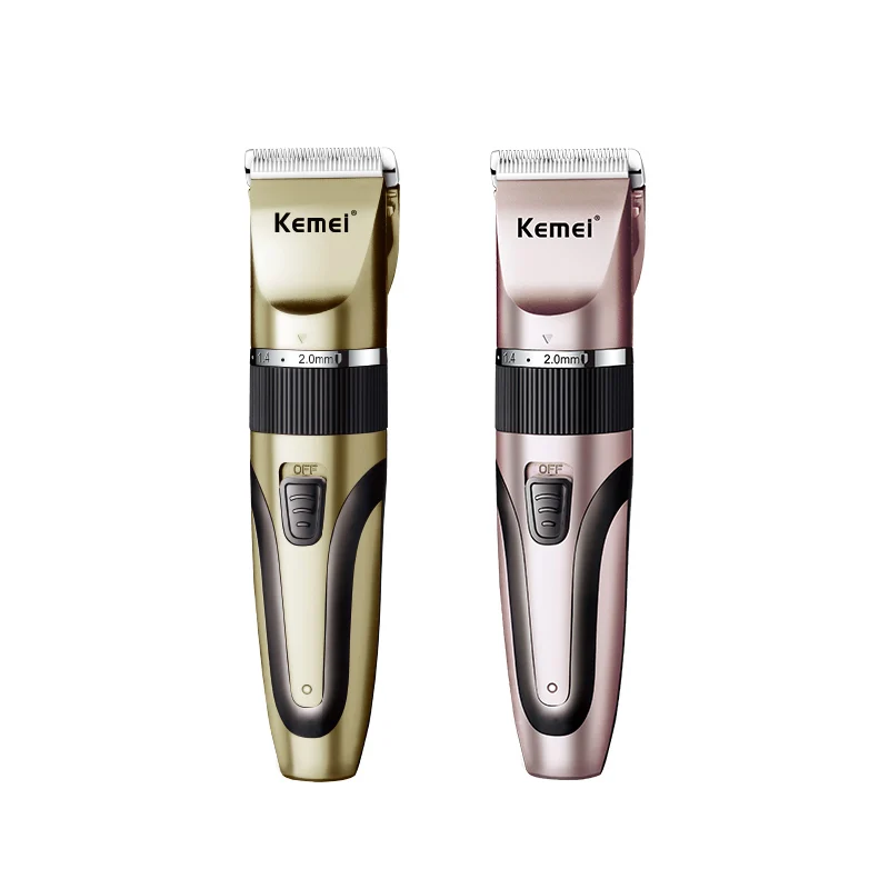 

Kemei KM-1053 Wholesale USB rechargeable pet shaver professional pet electric scissors push pet grooming tool, As picture