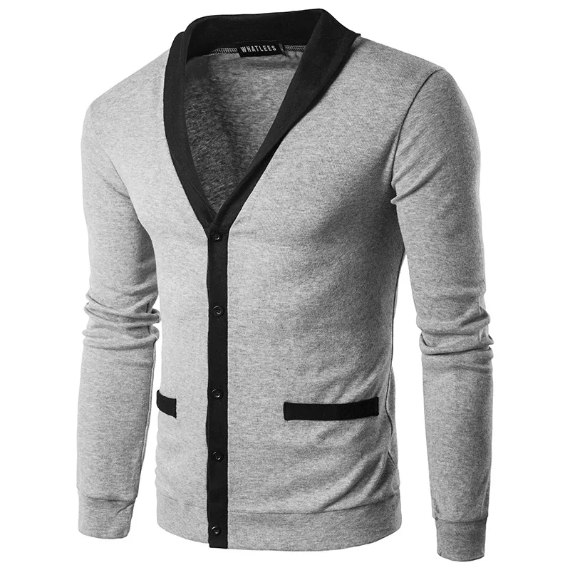 

Mens Sweaters Knitwear Men's Fashion Collared Lapel Cardigan Sweater