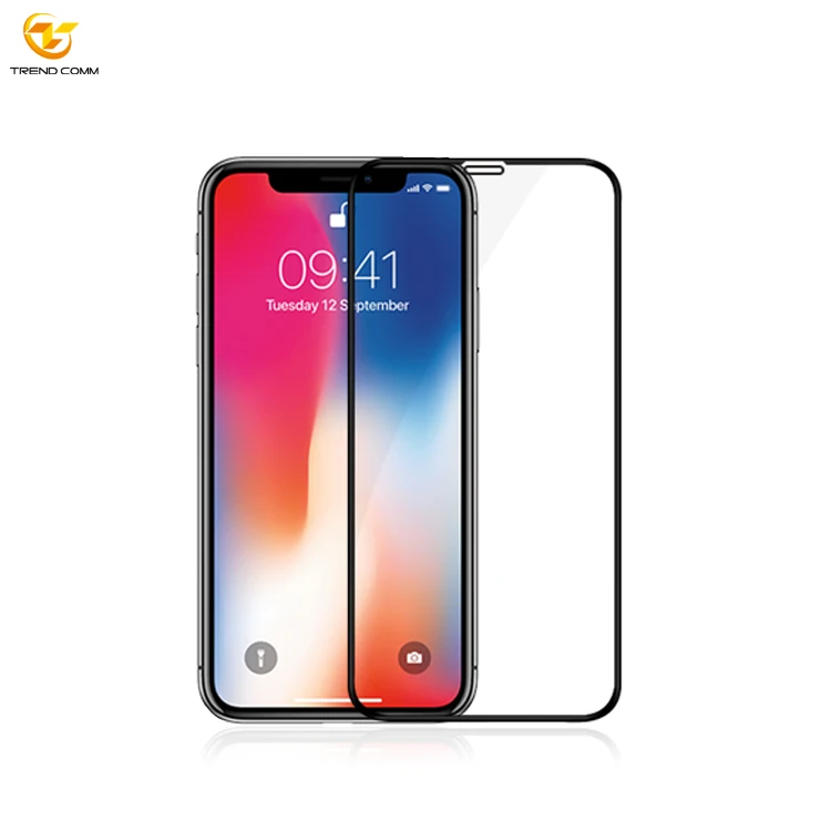 

9H Film For iPhone 11 Pro Max Tempered Glass Screen Protector, Black