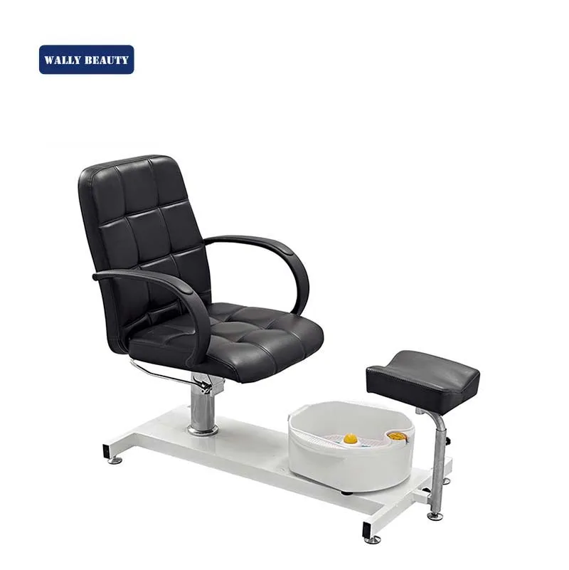 

Wholesales Simple Black Pedicure Foot Spa Massage Chair