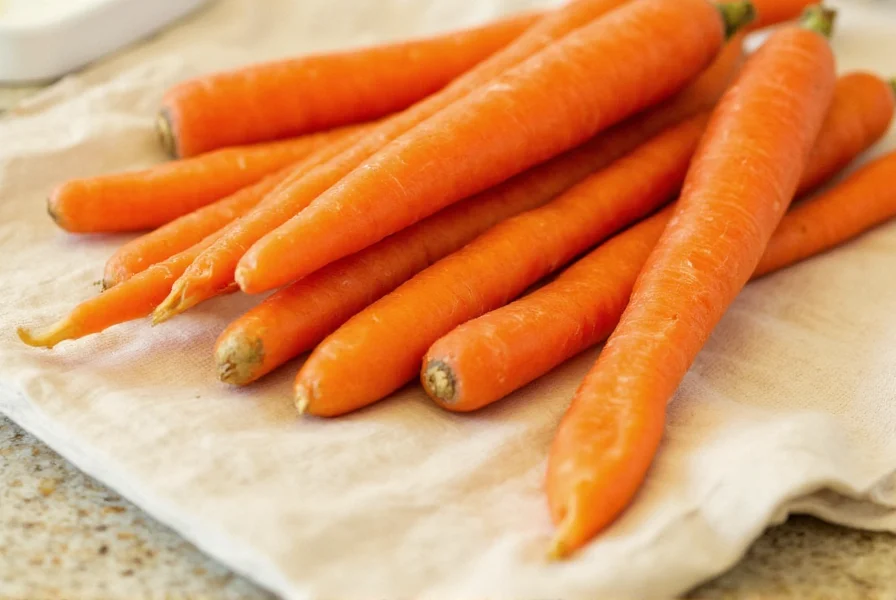Creamy ginger carrot soup in white bowl with fresh cilantro garnish