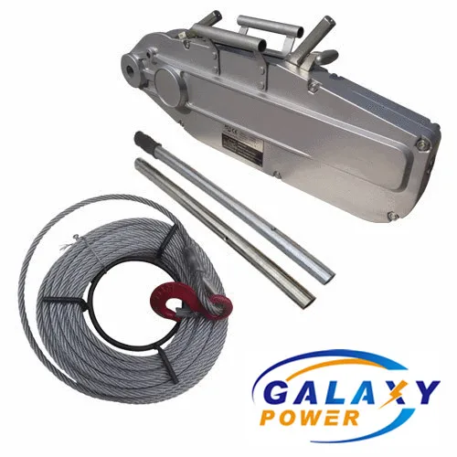 
Cable Pulling Tools Hand winch Wire Rope puller with 1 ton Rated load lifting capacity 