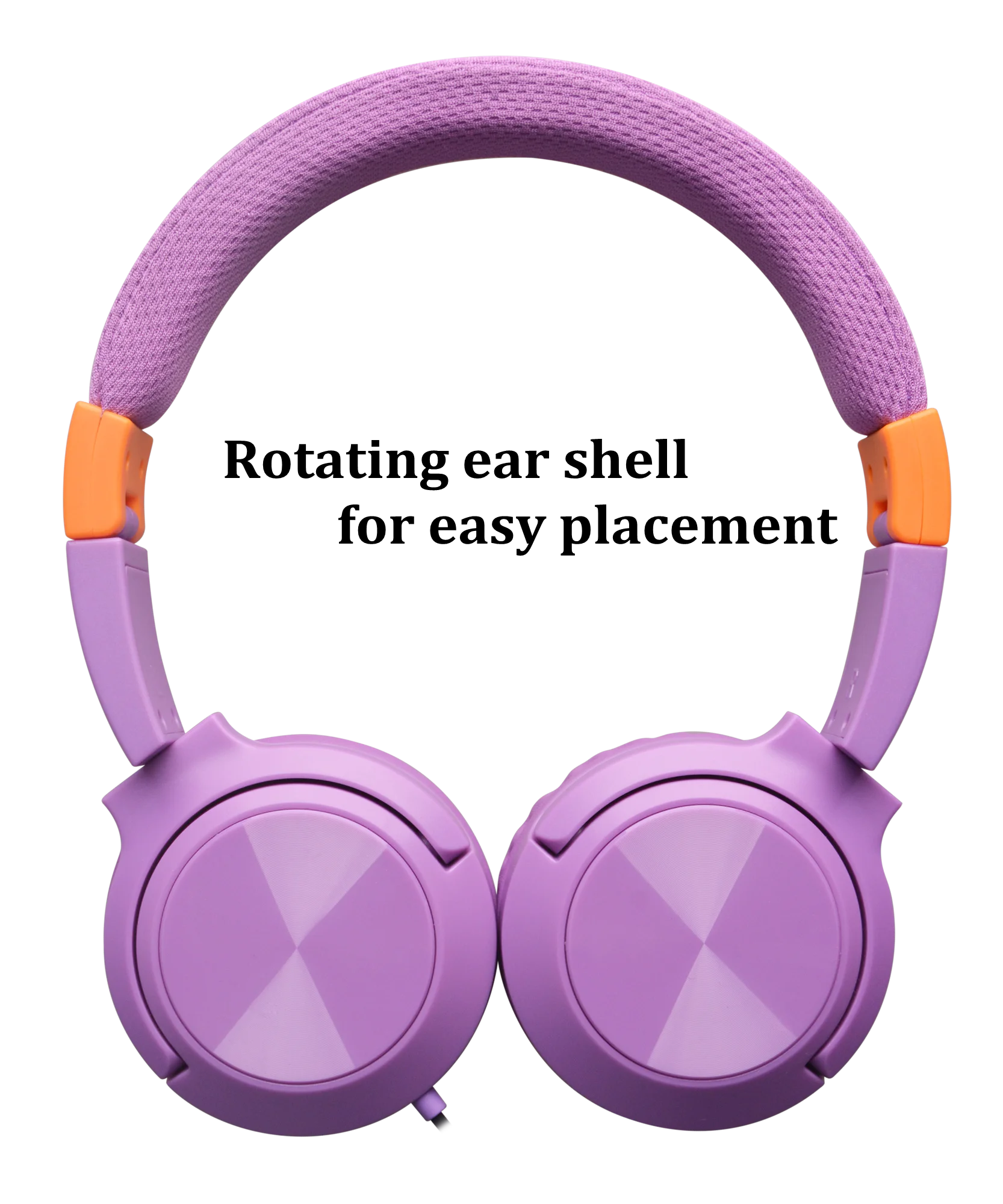 定制logo设计华美童装耳机立体声 85db舒适青少年头戴式耳机led