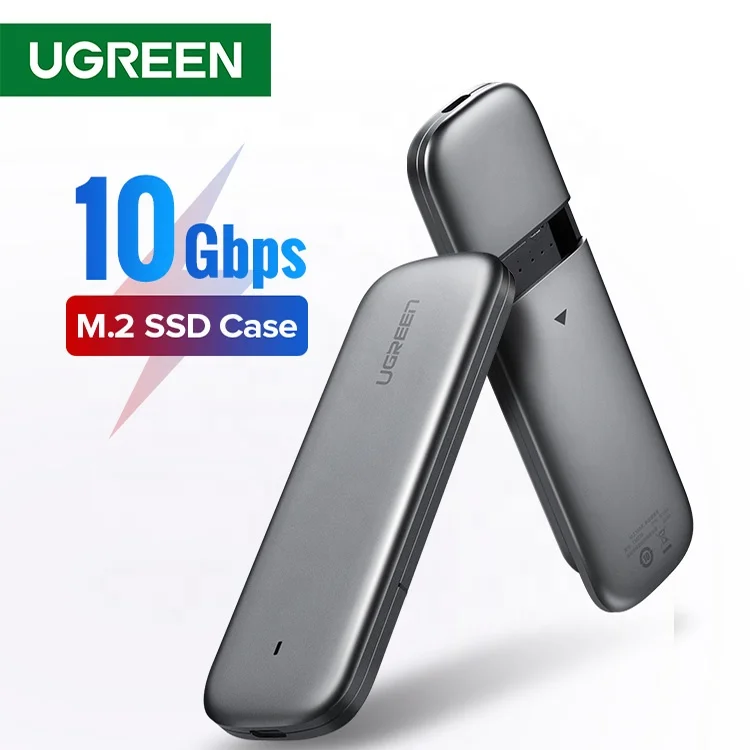 

Wholesale Brand new Ugreen M2 NVME Case Enclosure M.2 to USB Type C SSD Adapter for NVME PCIE NGFF SATA SSD Disk Box M.2 Case