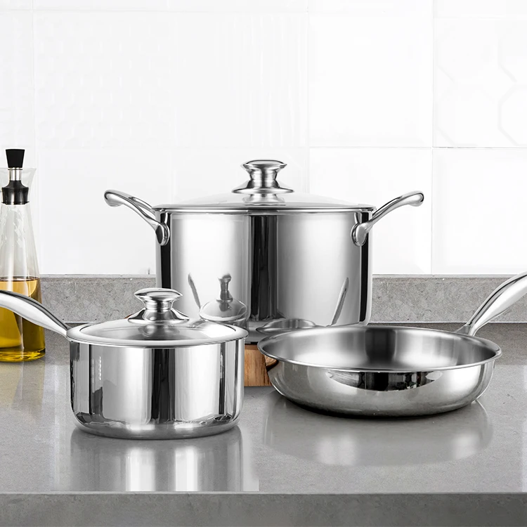 

Simplified shapes classic hot pot soup & stock pots cookware set casserole dish stainless steel casserole hotpot