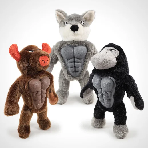 

New design squeak Puppy toy Dog interactive plush toys for puppy cat