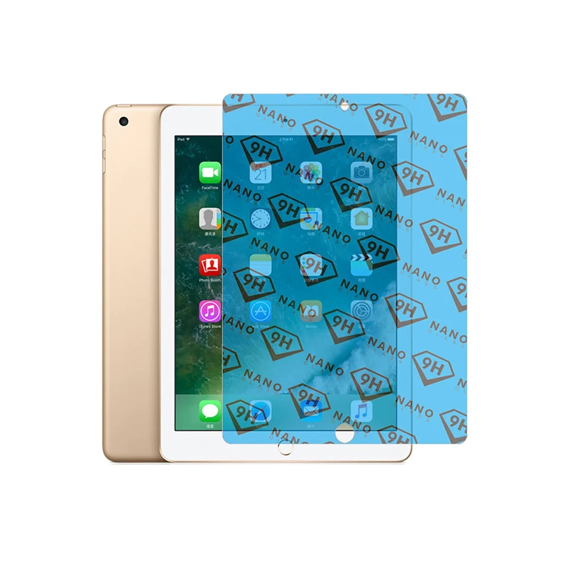 

10.5 Inch Tablet Used High Quality Real Nano Glass Super Anti Shock Screen Protector For Ipad Air 10.5, Transparent