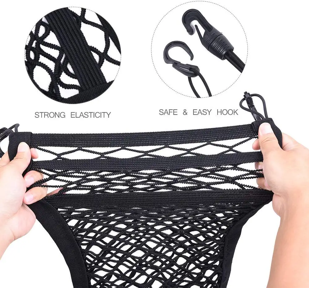 
Net hanging mesh toy pocket organizer car organizer 