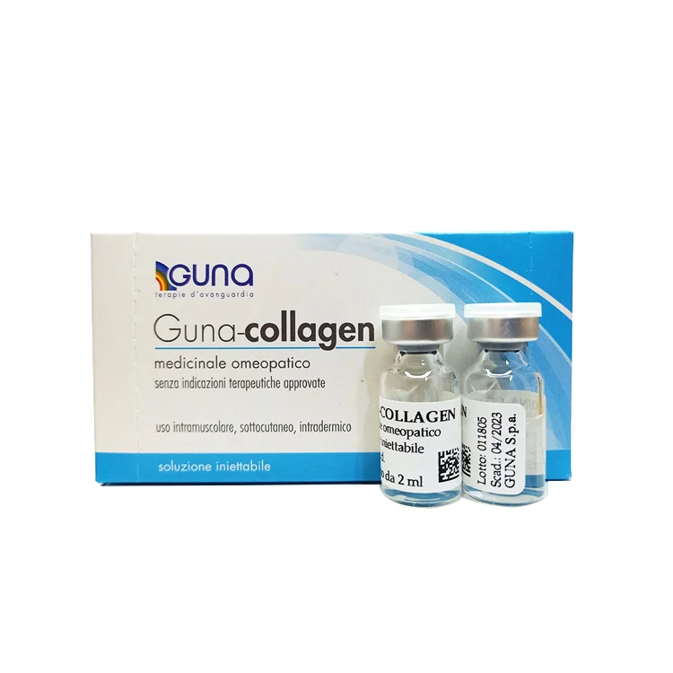 

Anti-aging soluzione iniettabile Guna Collagen D6 10 vials * 2ml, Transperant