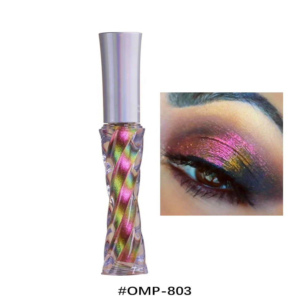 

OEM/ODM Chameleon Liquid Eyeshadow Eye Shadow Multichromes Duochrome Pigment Private Label Liquid Multichrome Eyeshadow