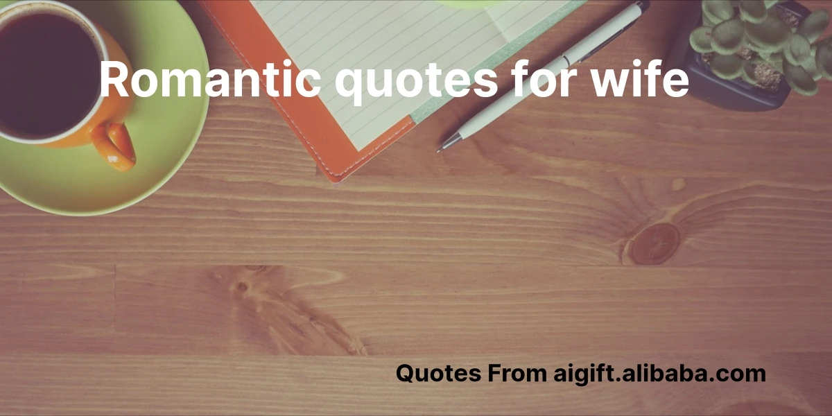 romantic quotes for wife