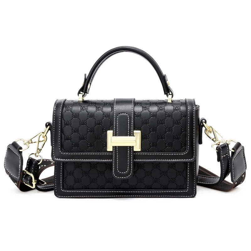 

New Ladies Fashion Handbags Crossbody Shoulder Bag Women Purses and Handbags, Black and white