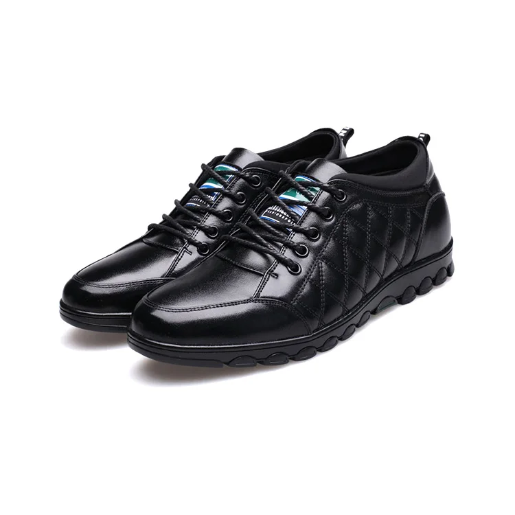 

Drop Shipping Vintage Style Low Heel Fashion Shoes with Deodorization, Black / brown